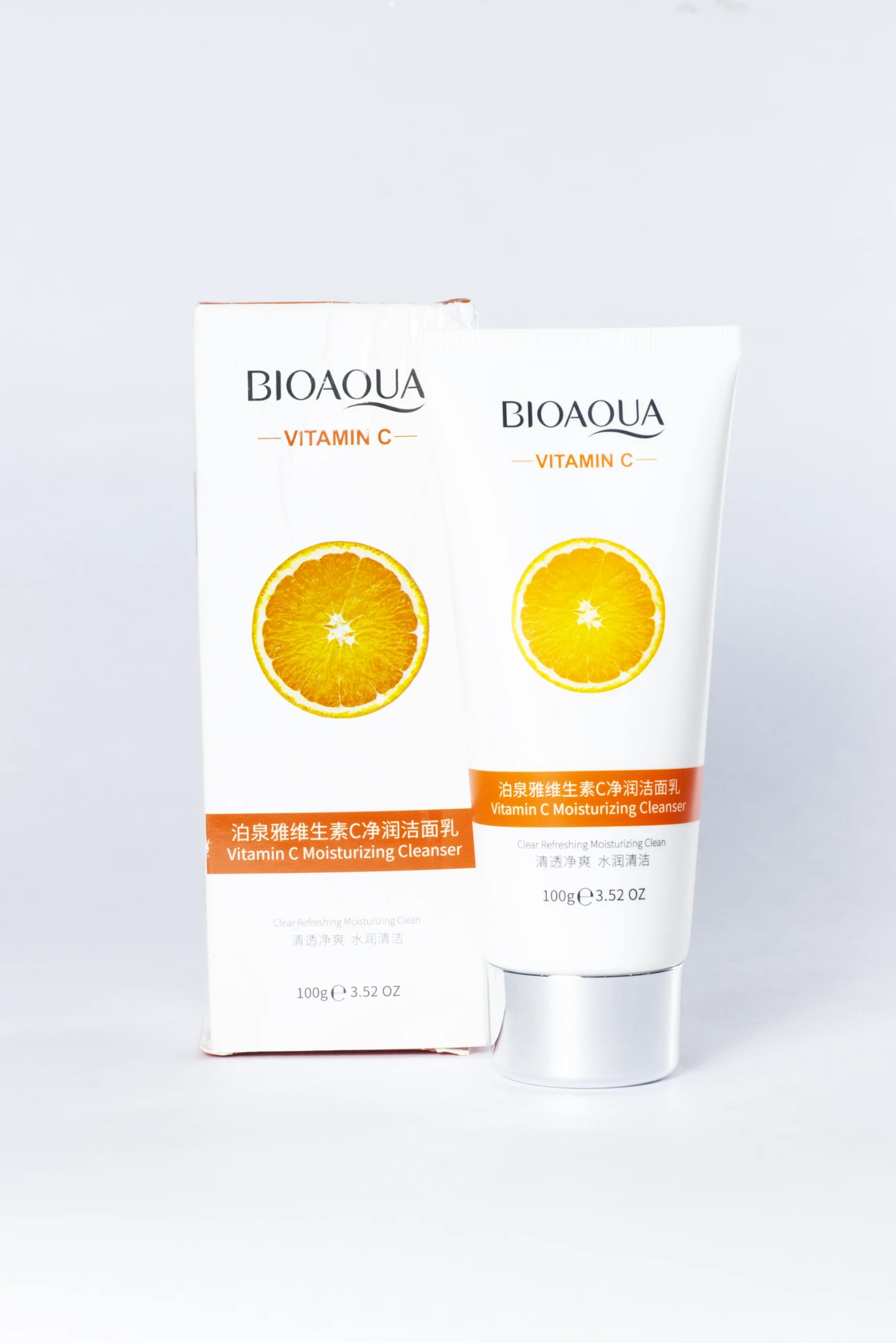 BQY00200 Limpiador facial hidratante con vitamina C, marca Bioaqua - Imagen 1