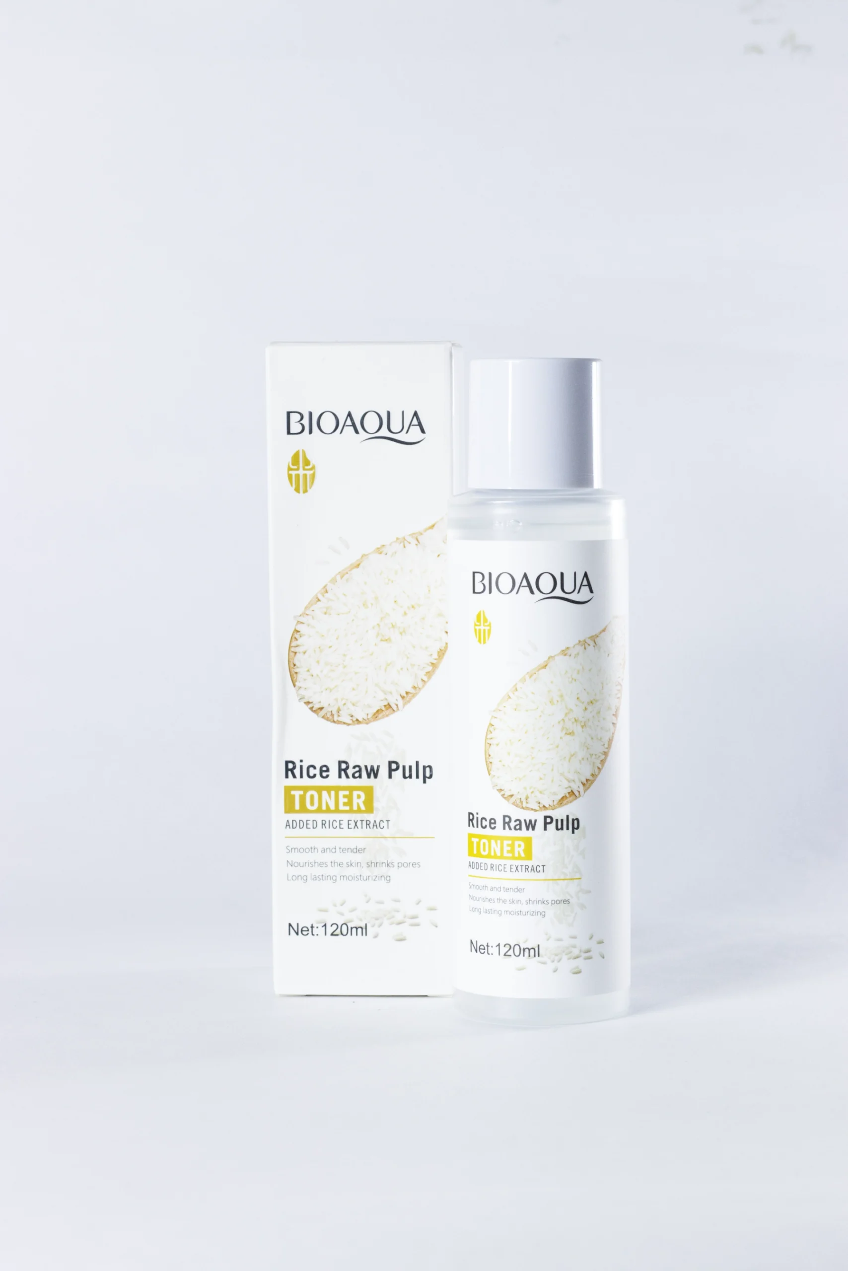 BQY41029 Tónico blanqueador y nutritivo con extracto de arroz blanco, marca Bioaqua - Imagen 1