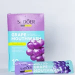 Enjuague bucal sabor uva marca Sadoer
