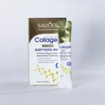 Mascarilla Facial para dormir con colágeno, marca Sadoer