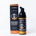 Espuma de afeitar para hombres, limpieza e hidratación marca Sadoer