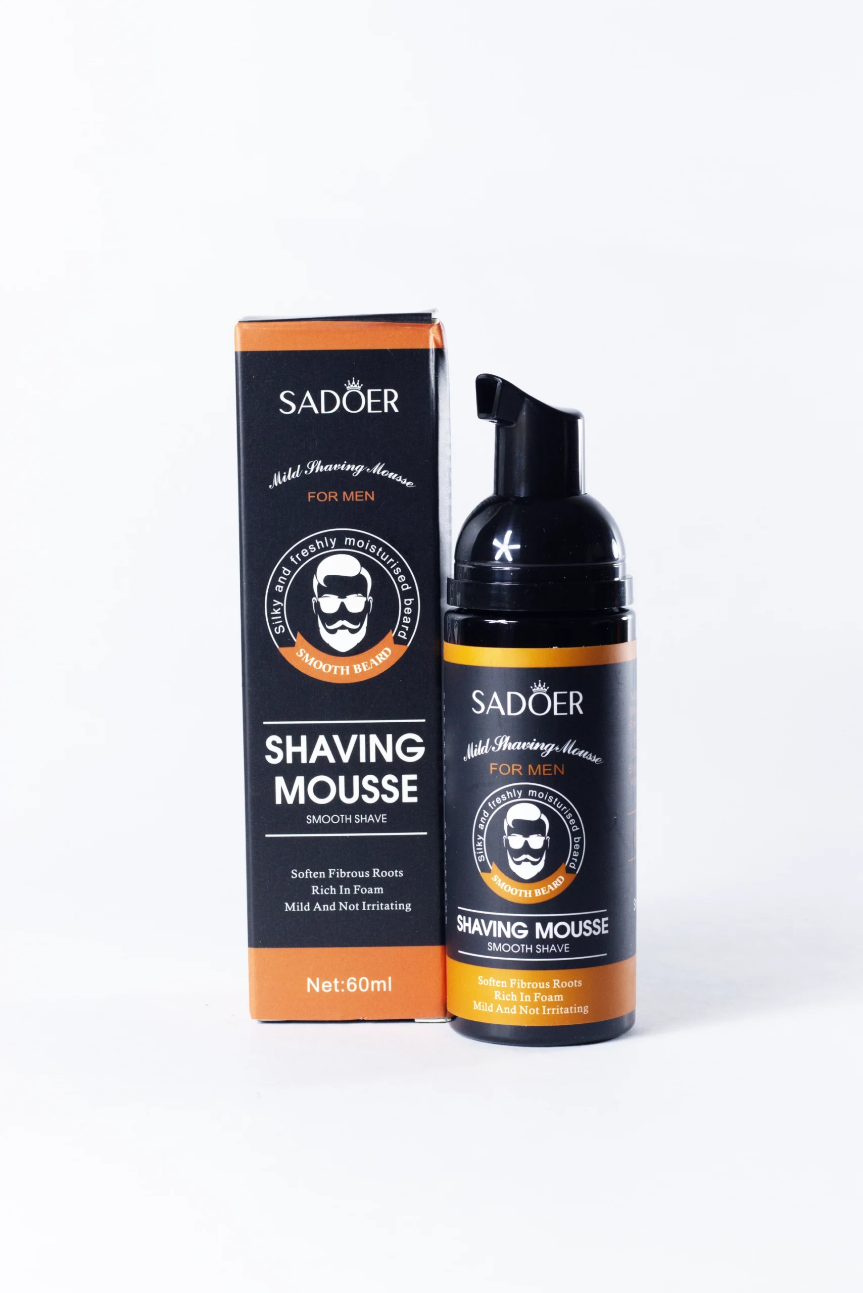 IMG_6959 Espuma de afeitar para hombres, limpieza e hidratación marca Sadoer - Imagen 1