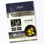Velo facial Oro 24 K + ácido hialurónico marca Zozu