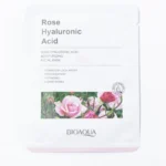 Velo facial hidratante de Extracto de Rosas y Acido Hialuronico, marca Bioaqua