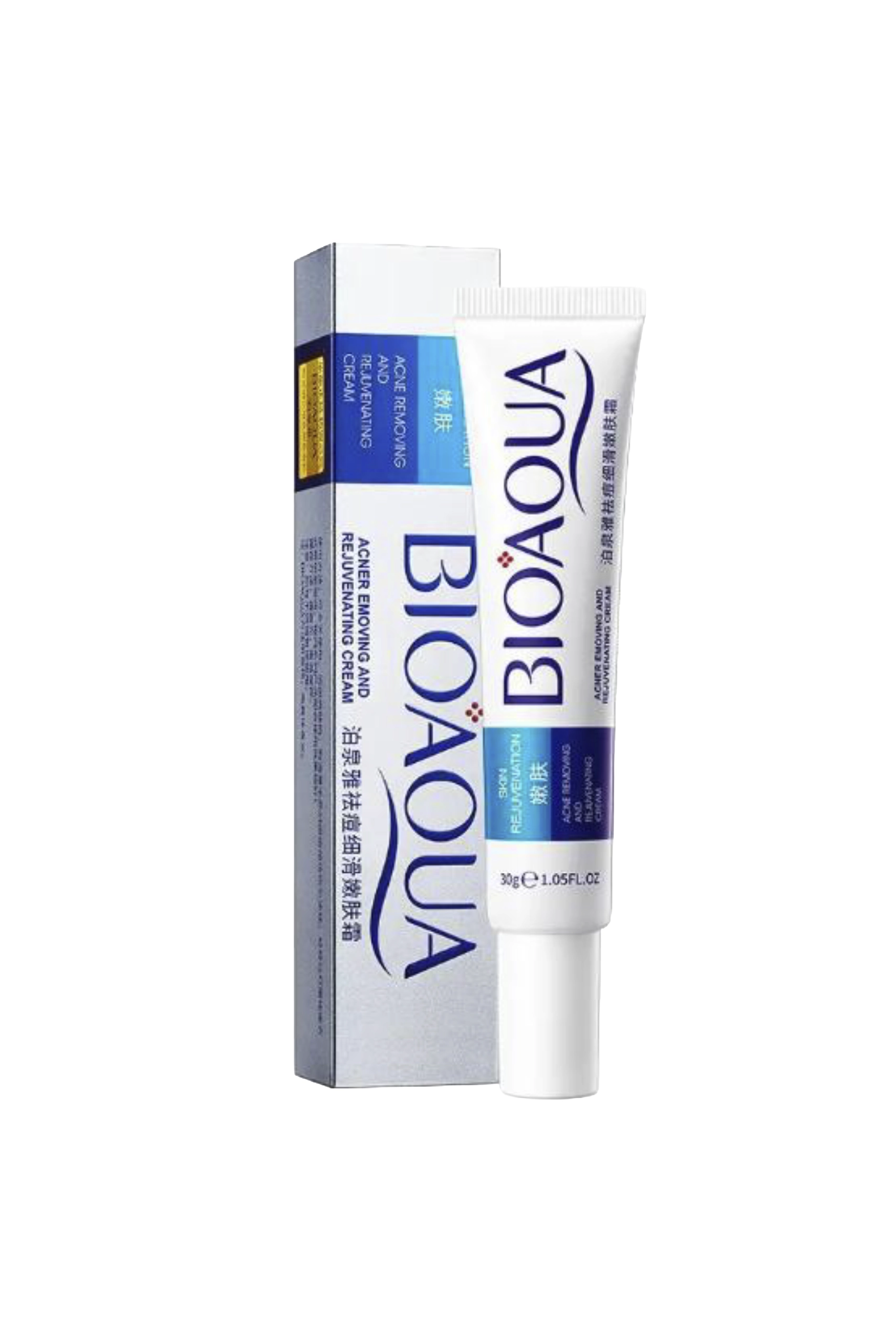 51278 Crema reparadora y removedora de acné - línea piel pura, marca Bioaqua - Imagen 1