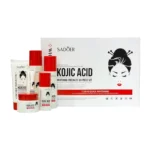 SET de Skincare - Blanqueamiento, hidratante, eliminar manchas oscuras con Ácido Kójico marca Sadoer