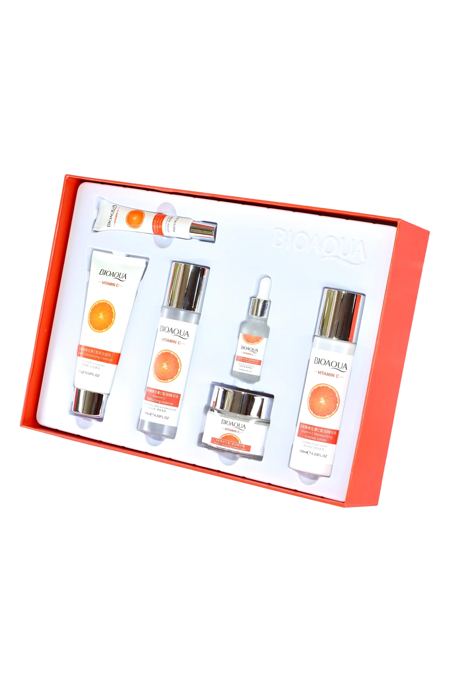 kit naranja SET de Skincare - Conjunto de 6 piezas Vitamina C de Bioaqua - Imagen 1
