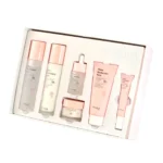 SET de Skincare, Conjunto de 6 piezas con Extracto de Rosas y Acido Hiarunocio, Bioaqua